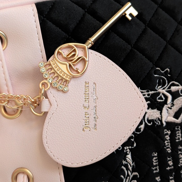 Juicy Couture Exclusive "Juicy Tale Tote" Daydreamer (Liquorice) NWT - Picture 9 of 9